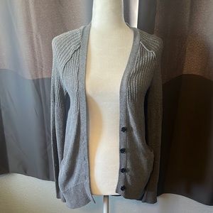 Grey cardigan